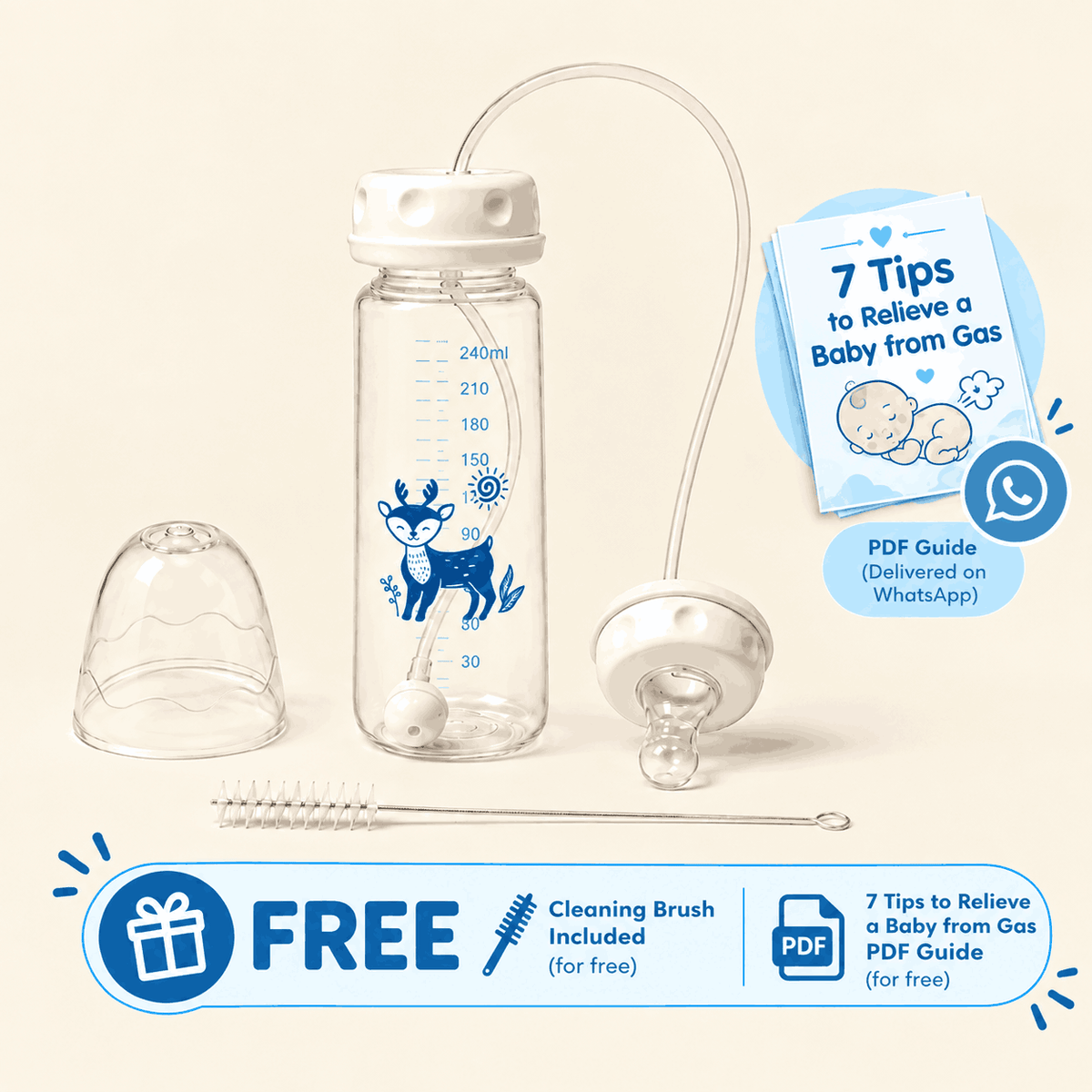 Make feedings easier with MELO™ Hands-Free Feeder