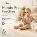 MELO™ Hands-Free Baby Feeding Bottle